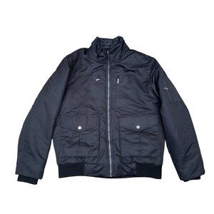 VINTAGE Sean John Multipocket Bomber Jacket Black Large
